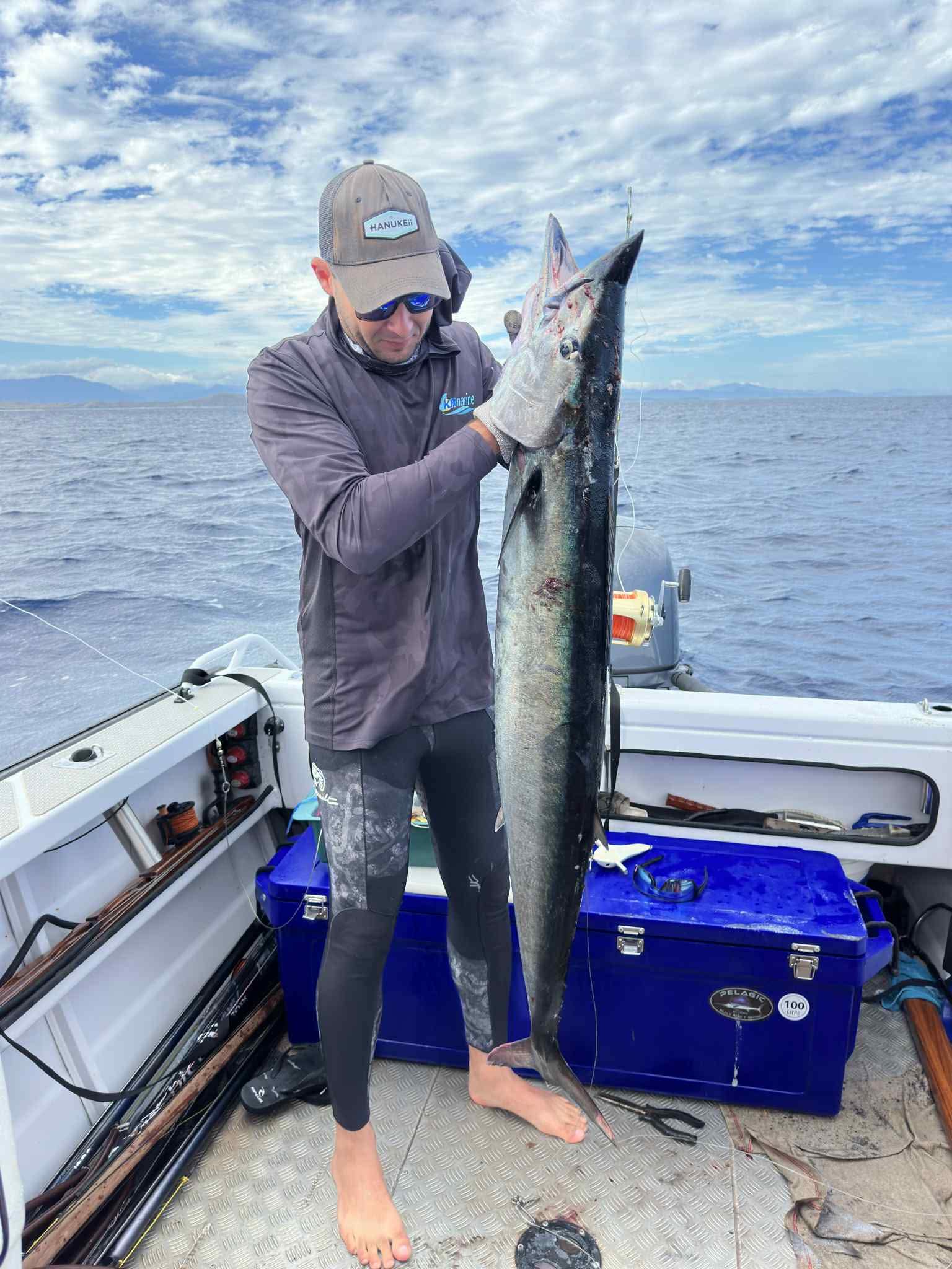 Wahoo photographié à Noumea
